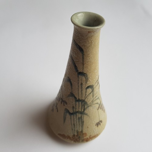 Asian art pottery posy - asian,