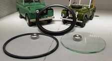 Aston Martin DB3 DB3S Smiths Gauge Reconditioning Kit Glass Seal Black Bezel 2"