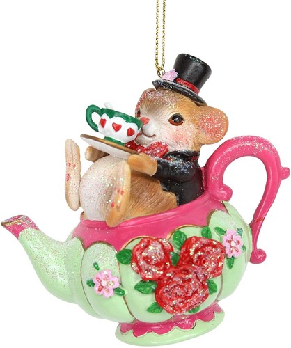 Gisela graham mouse teapot - mouse,