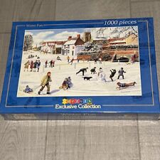 Winter Fun Trevor Mitchell 1000 Piece Puzzle 