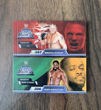 WWE WRESTLING FLIP MADNESS BOOKS Brock Lesnar, Kofi Kingston BUNDLE