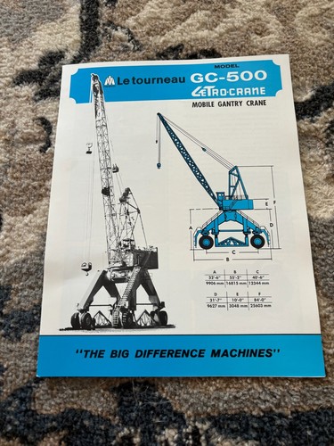 Letourneau 500 mobile - letourneau,