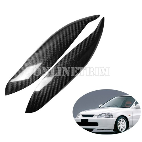 Carbon fiber headlight eyebrow - headlight,