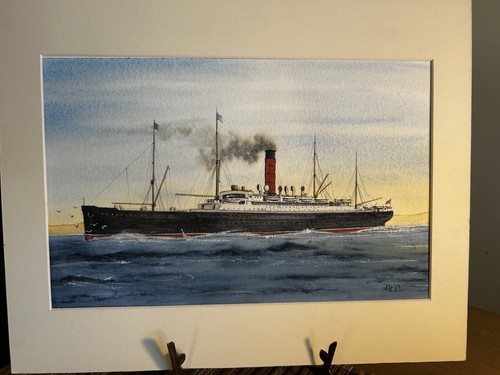 Rms ivernia cunard liner - ivernia,