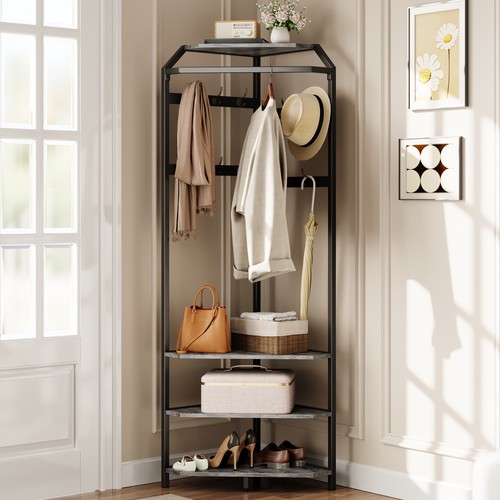 180cm corner hall tree - corner,