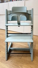Stoke Tripp Trapp High Chair Blue - Good Used Condition