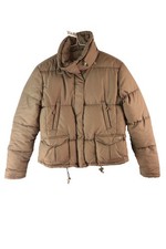 TOGGI Brown Down Padded Crop