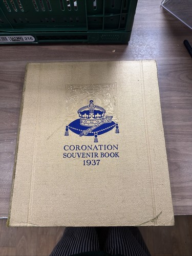 Coronation souvenir book 1937 - coronation,