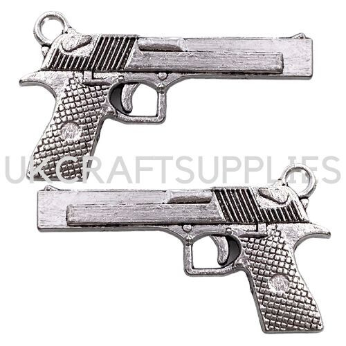 Pcs tibetan silver 34mm - tibetan,