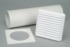 4" 100mm Wall Vent Kit Tumble