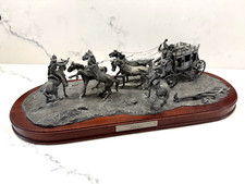 Franklin Mint ‘Western Heritage Museum’ limited edition stagecoach ‘The Holdup’ 