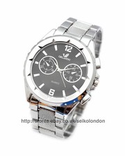 Orlando Gents Black Dial