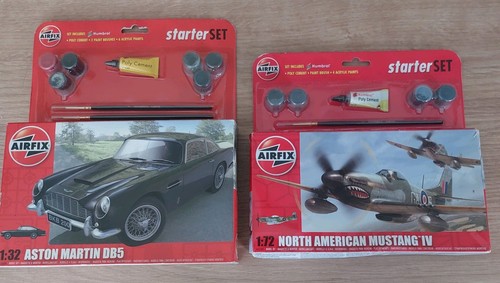Airfix model kits aston - 2x,