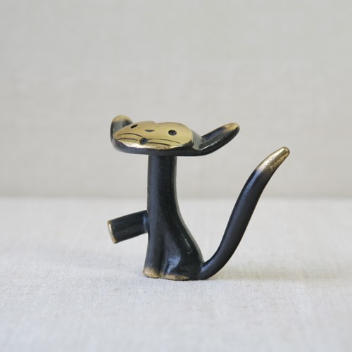 Vintage walter bosse brass cat - walter,