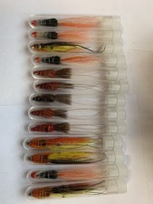 13 Salmon Tube Flies In Tubes