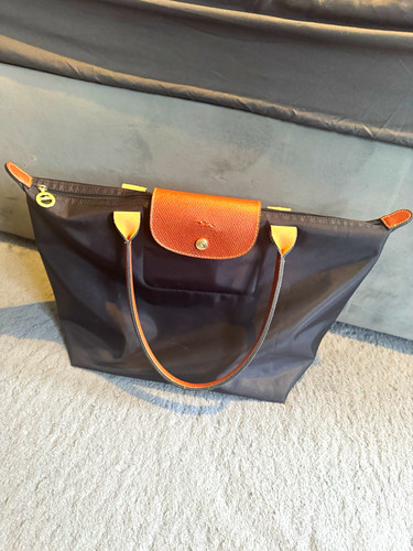 Longchamp pliage black - longchamp, tote