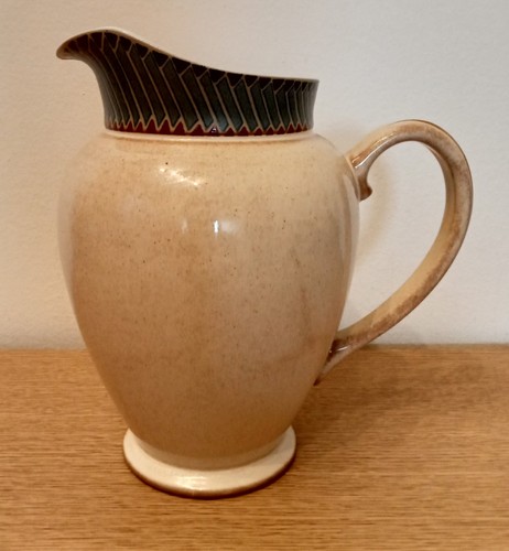 Denby luxor jug beige pint - beige, 2