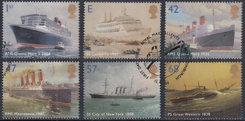 2004 ocean liners set sg - 2004,