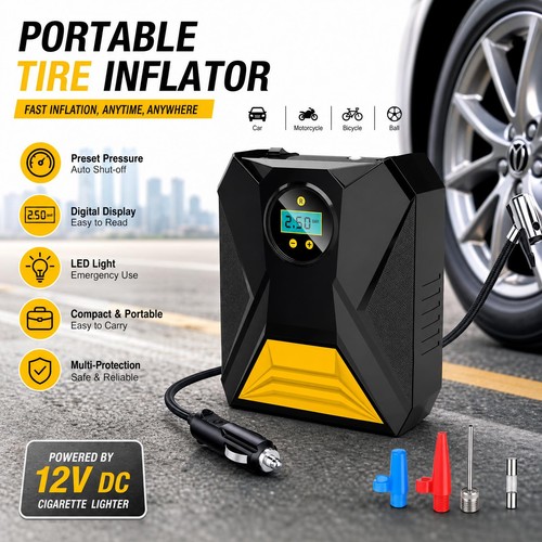 12v 150psi car tyre - 150psi,
