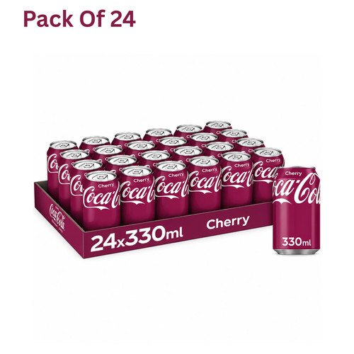 Coca cola cherry - cola, 330ml