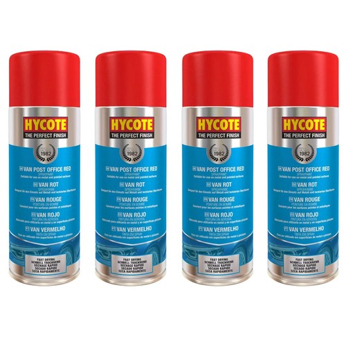 Hycote post office van red - hycote,
