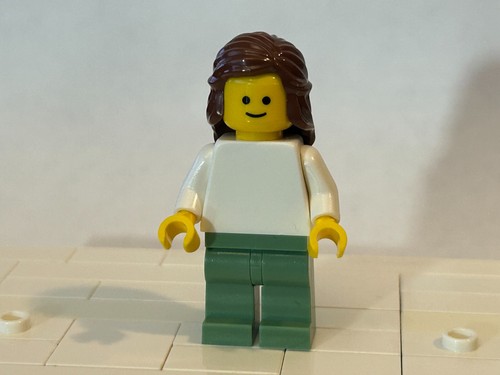 Lego female green grocer - lego,