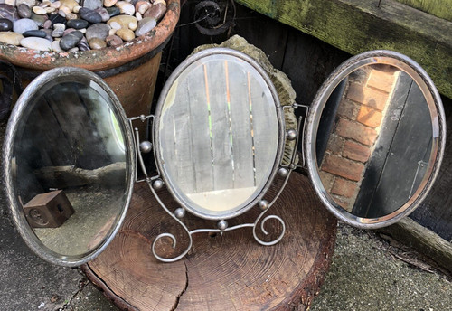 Mirror antique edwardian - mirror,