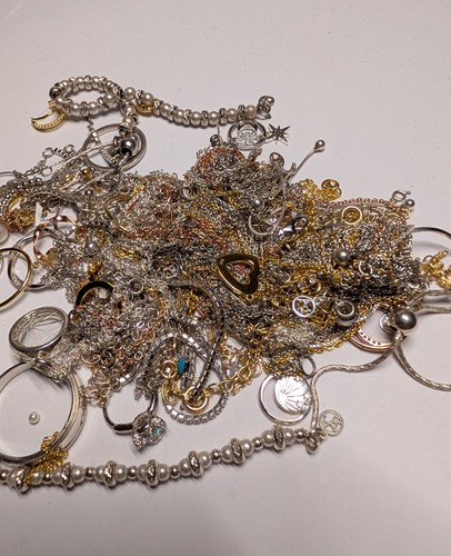 100 scrap silver job lot - 100,