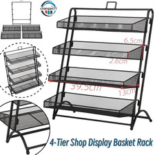 4-Tier Shop Display Shelves