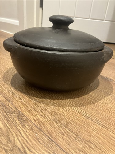 Chamba clay casserole dish - clay,