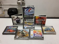 14 x Racing PS1 Games Bundle - Gran Turismo Colin McRae Rally Driver Touring L17