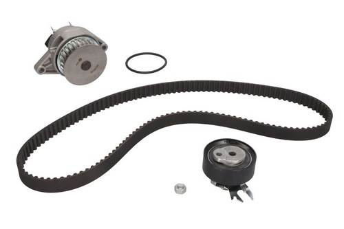 Timing belt set coolant pump - belt,