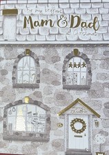 Mam And Dad Christmas Card