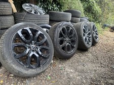 Land Rover Range Rover 20 inch Alloy Wheels With Tyres Gloss black X4 with Tyres