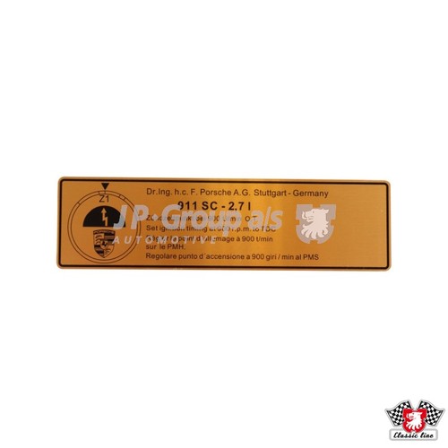 Adhesive sign ignition timing - ignition,