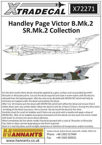 Xtradecal x72271 72 - xtradecal, 1:72