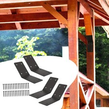 4x 45° Angle Support Brackets