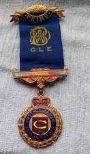 RAOB DUNGANNON Northern Ireland Gold tone 1968 PRIMO G.L.E. MEDAL  LODGE Raised