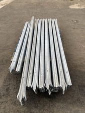 Palisade Galvanised Security Fencing Pailings /  Spikes 1750mm / 5ft 9” (x15)