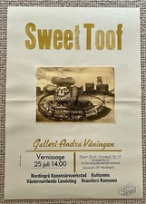 SIGNED SWEET TOOF SHOW POSTER