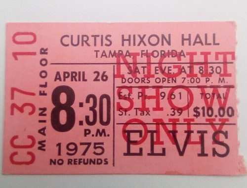 Elvis april 1975 - elvis, curtis