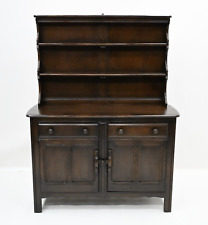 Ercol Welsh Dresser 2 Drawers 2 Cupboards Shelving  1960/70s FREE UK Delivery