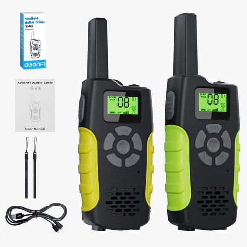 Pack walkie talkies for - 2,