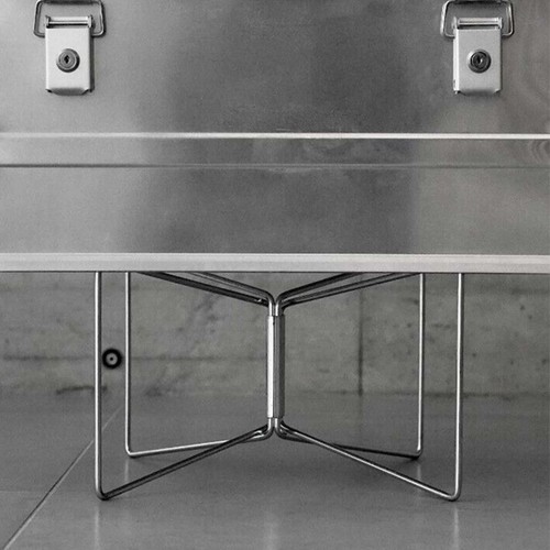 Folding cooler stand heavy - folding,