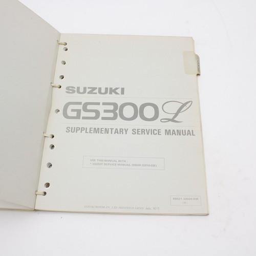 1980 suzuki gs250t gs300l - suzuki,