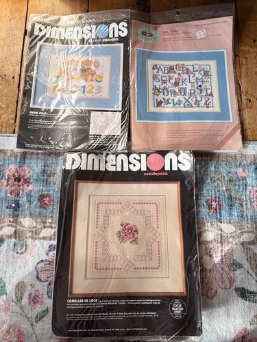 Vintage unused cross stitch - vintage,