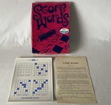SCORE WORDS Vintage 1950s