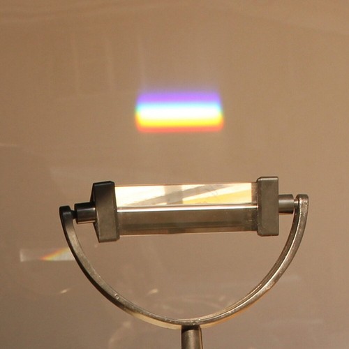 Optical glass triangular prism - glass,
