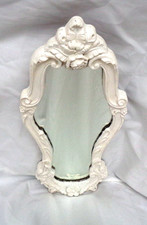 Vintage Atsonea  Rococo Style vanity Table or wall Mirror shabby chic