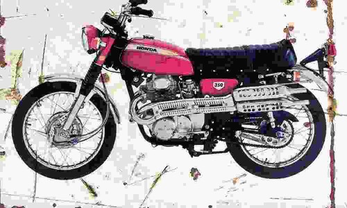 Honda cl350 1970 - honda,